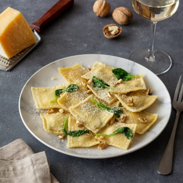 Ravioli di Spinaci.