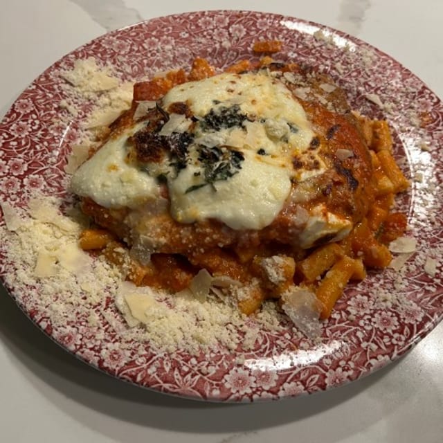 Parmigiana alla Vodka.