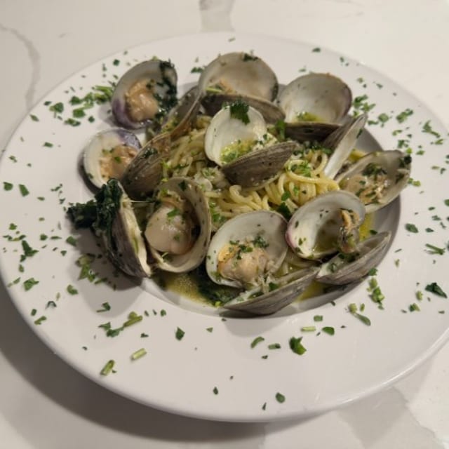 Spaghettini alle Vongole.