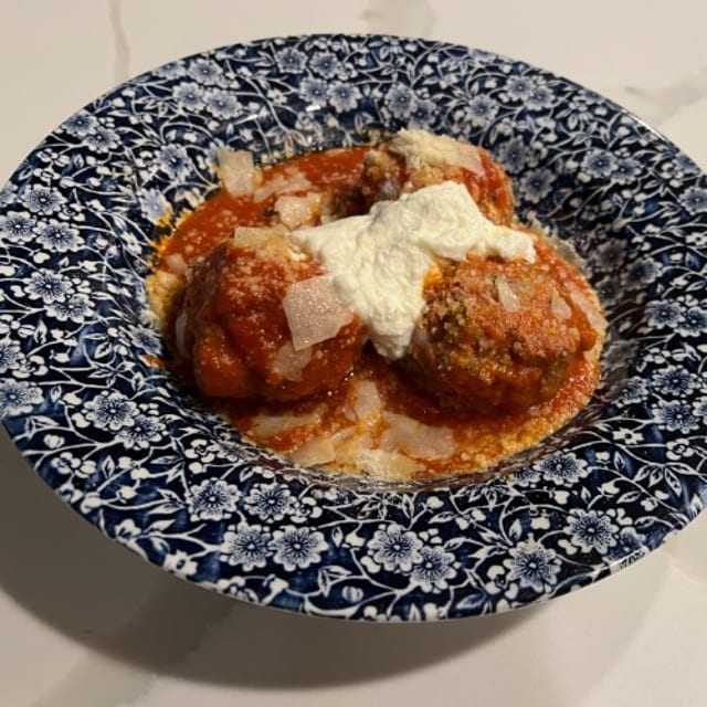 Polpette di Manzo.